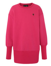e=ny-Signature-Crew-Neck-Pullover-Sweatshirt-Dress-pink