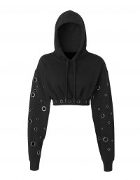 e=ny Signature Crop Hoodie e=ny Signature Crop Hoodie